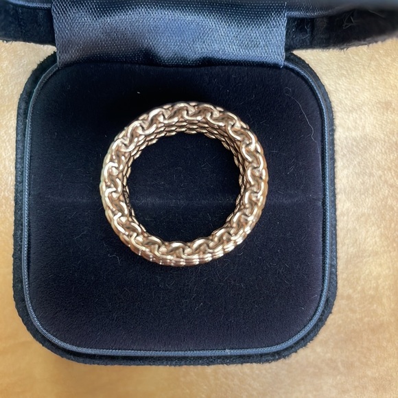 Tiffany & Co Rubedo Sommerset Mesh Ring - Size 5 - Picture 6 of 10